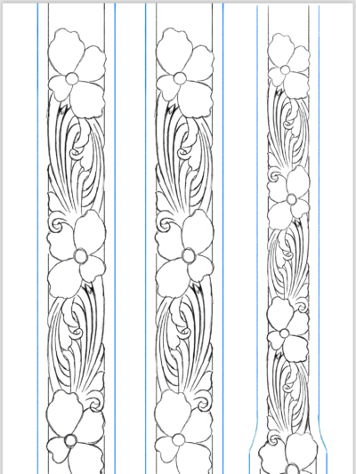 Desenho para Cinto Mod. W02
