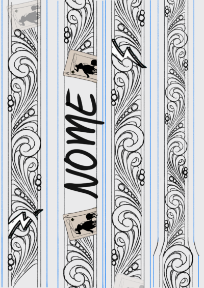 Desenho para Cinto Mod. V07