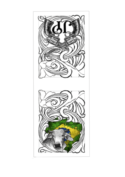 Desenho para Carteira Mod. C04