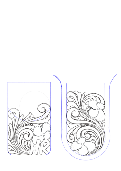 Desenho para Porta Celular 02