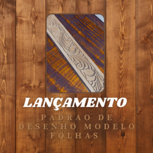 desenho para cinto mod folhas