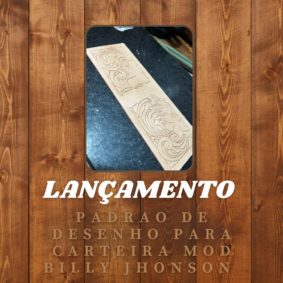 Desenho para carteira mod Billy jhonson