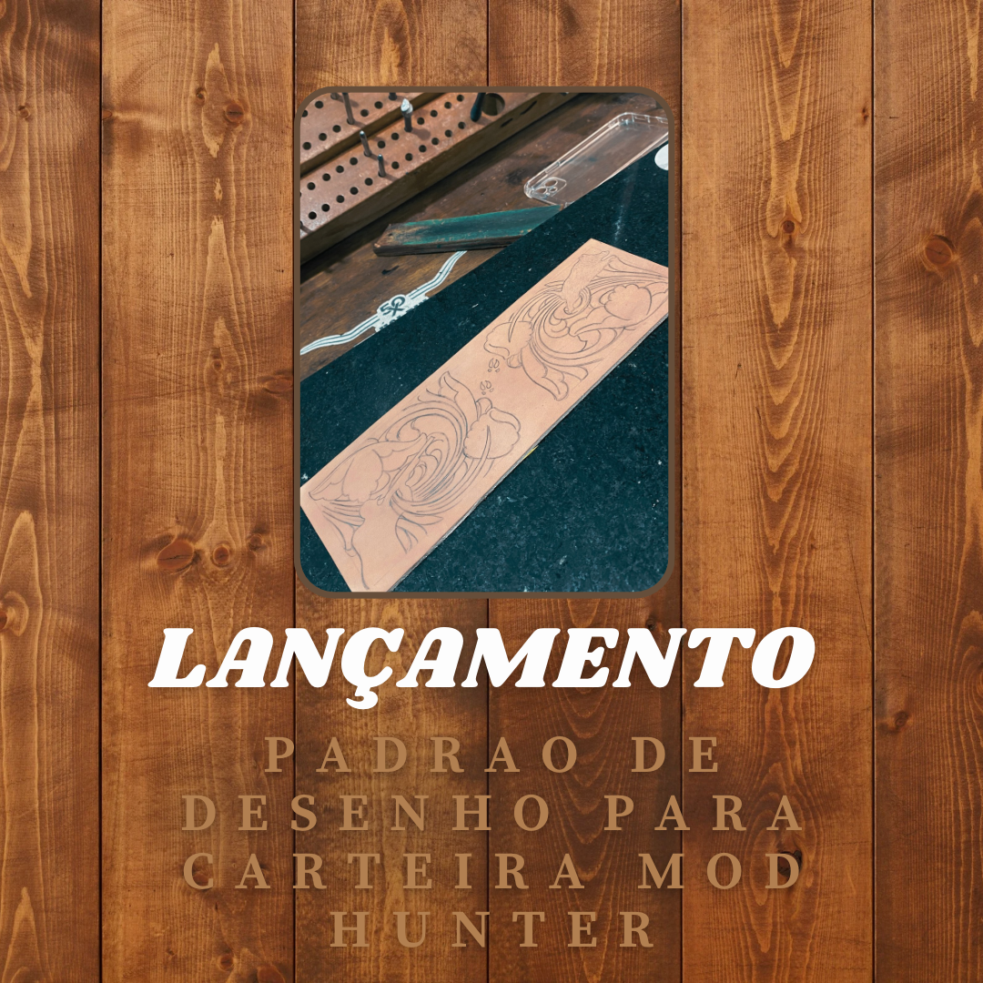 Desenho para carteira mod hunter