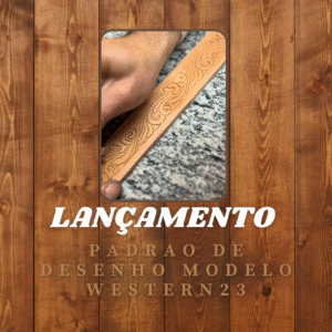 desenho para cinto mod western 23