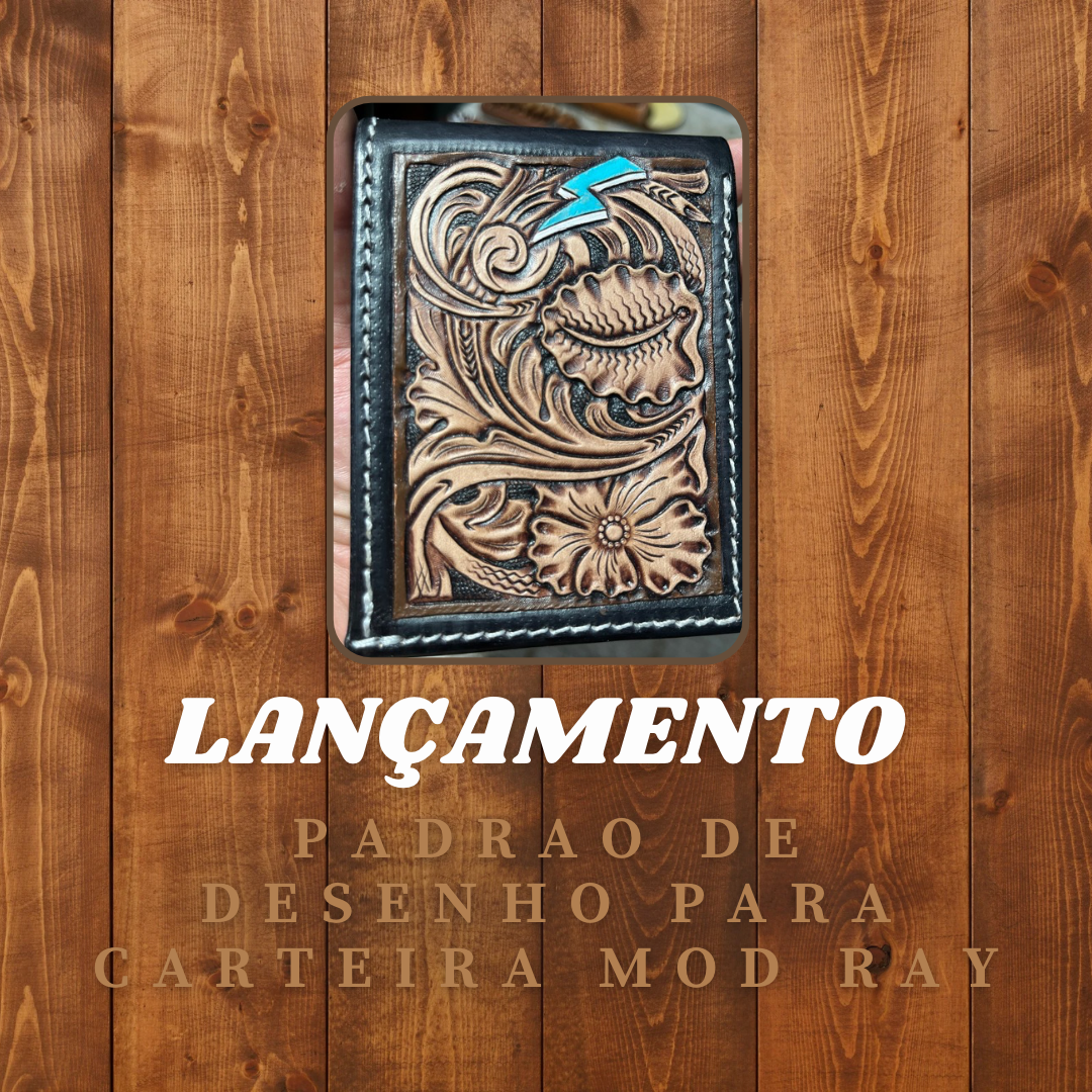 Desenho para carteira mod ray