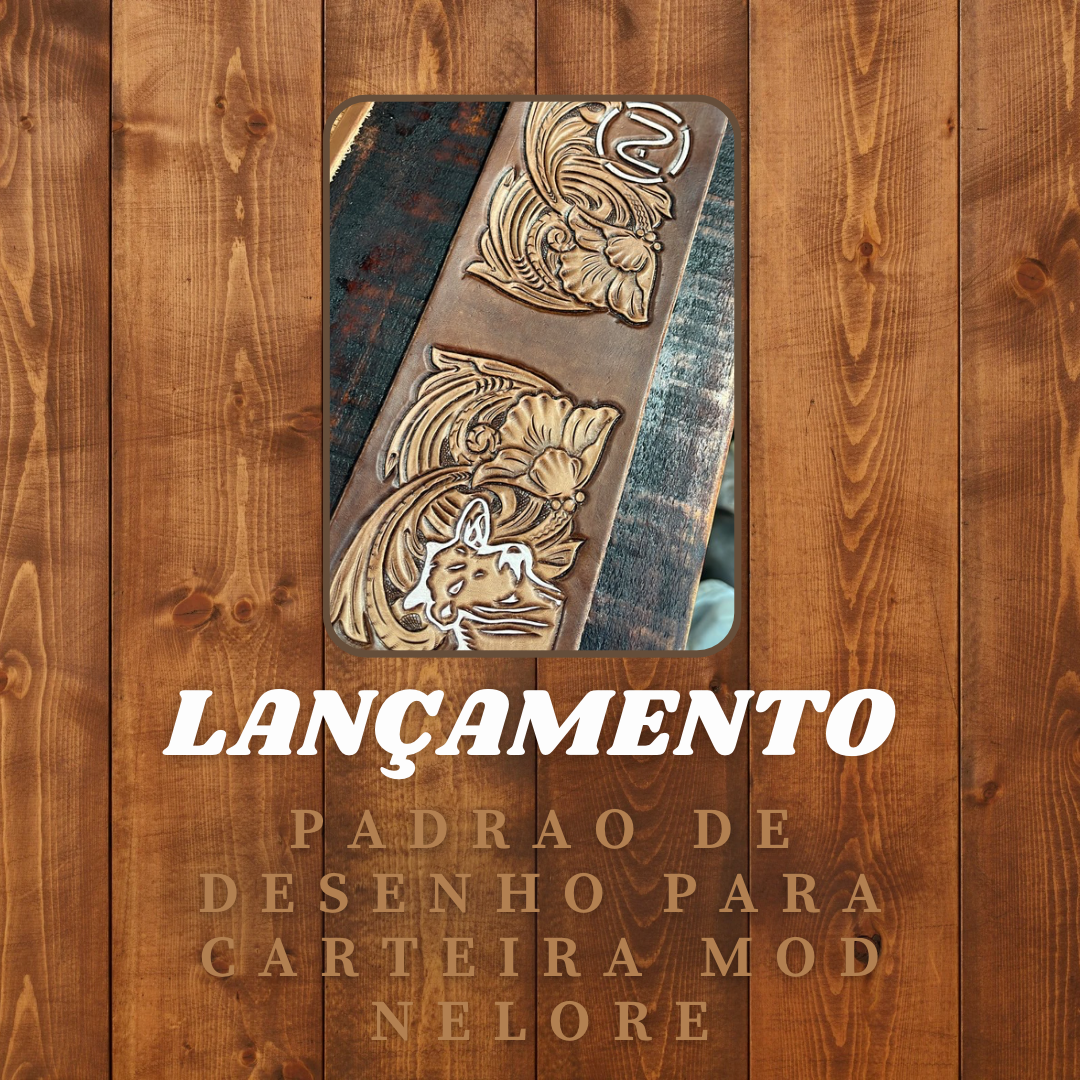 Desenho para carteira mod Nelore