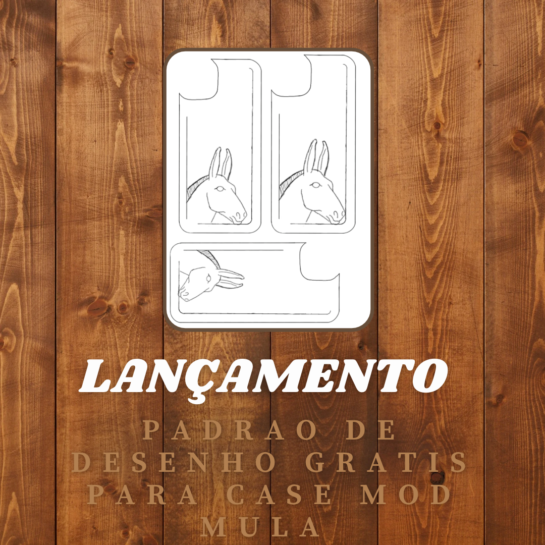 Desenho para case mod. Mula
