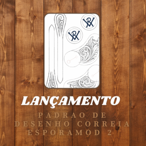 Desenho Correia de espora mod 3