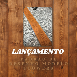 desenho para cinto mod flowers